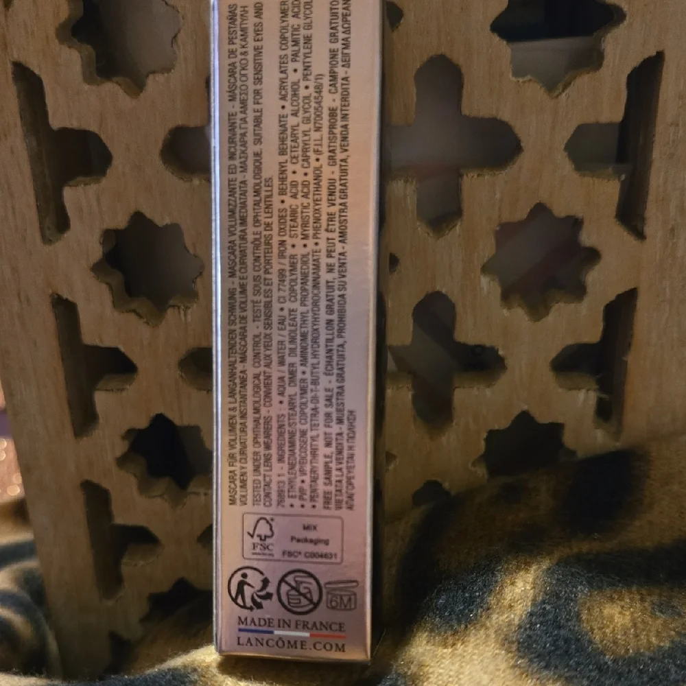 Lancôme Idôle Curl Goddess Mascara - Black & Rose Gold Packaging
